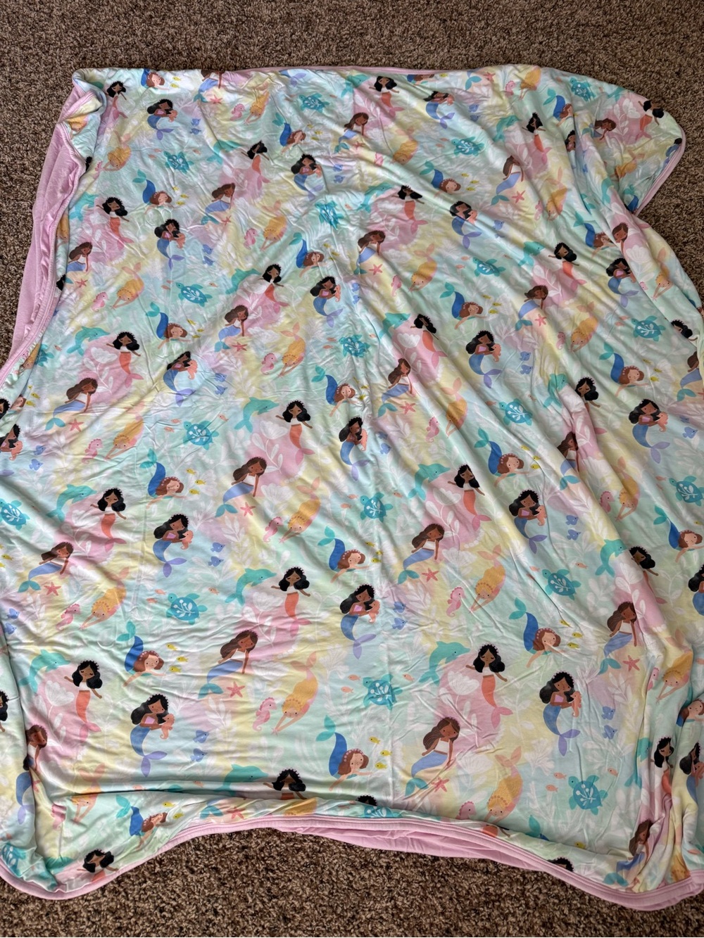 Little Sleepies Mermaid Cloud Blanket